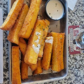 Breakaway Brewing - These polenta fries. Life giving. - Gastropubs Near Me - San Antonio, Texas