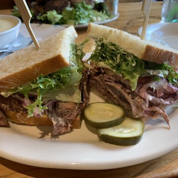 Five Loaves Cafe - Roast beef sandwich on sourdough - Sandwiches Near Me - Summerville, South Carolina Five Loaves Cafe - Roast beef sandwich on sourdough - Sandwiches Near Me - Summerville, South Carolina