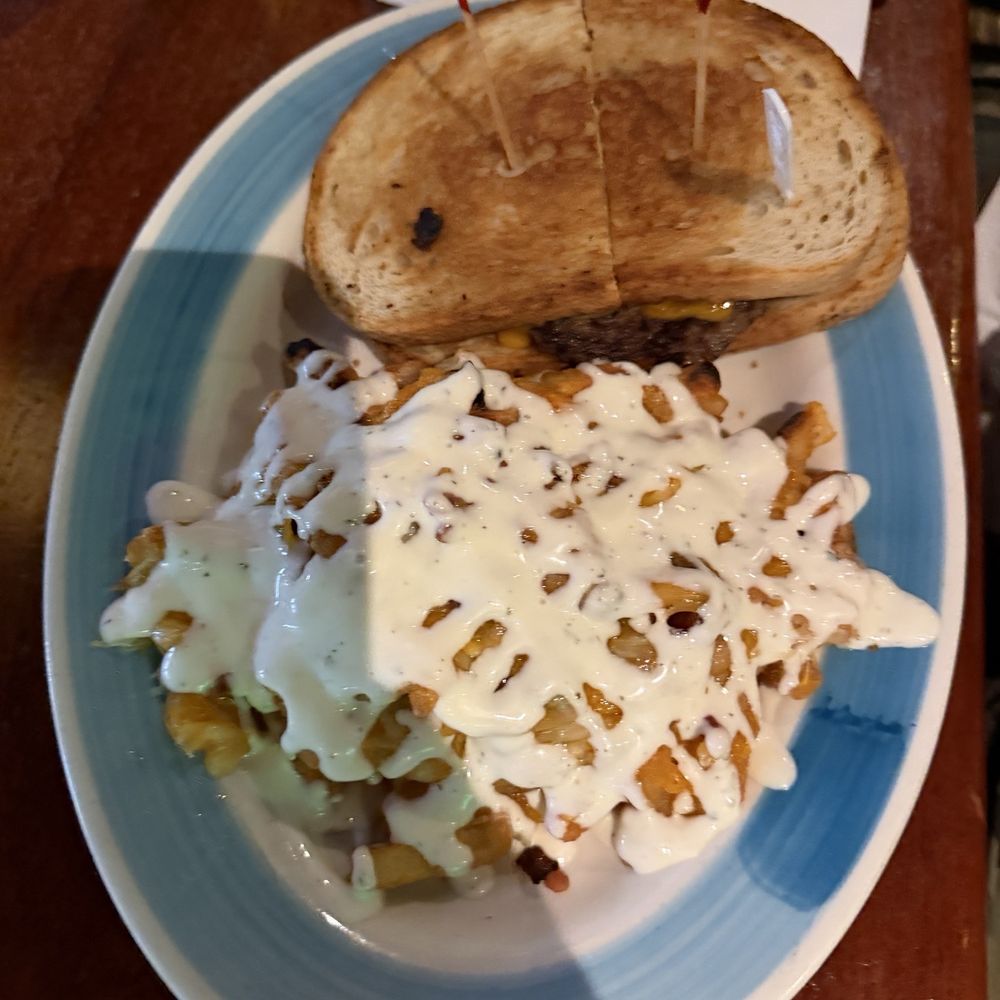 Thatcher McGhee's - Patty Melt added Thatch Fries - Pubs Near Me - Pompton Lakes, New Jersey Thatcher McGhee's - Patty Melt added Thatch Fries - Pubs Near Me - Pompton Lakes, New Jersey