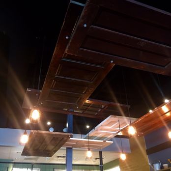 First Watch - Enjoyed the funky floating door art above our heads. Clever! - Breakfast & Brunch Near Me - West Palm Beach, Florida