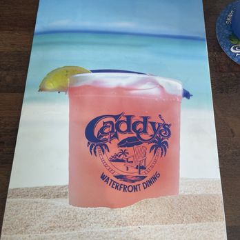 Caddy's Madeira Beach - Menu cover - Bars Near Me - Madeira Beach, Florida Caddy's Madeira Beach - Menu cover - Bars Near Me - Madeira Beach, Florida