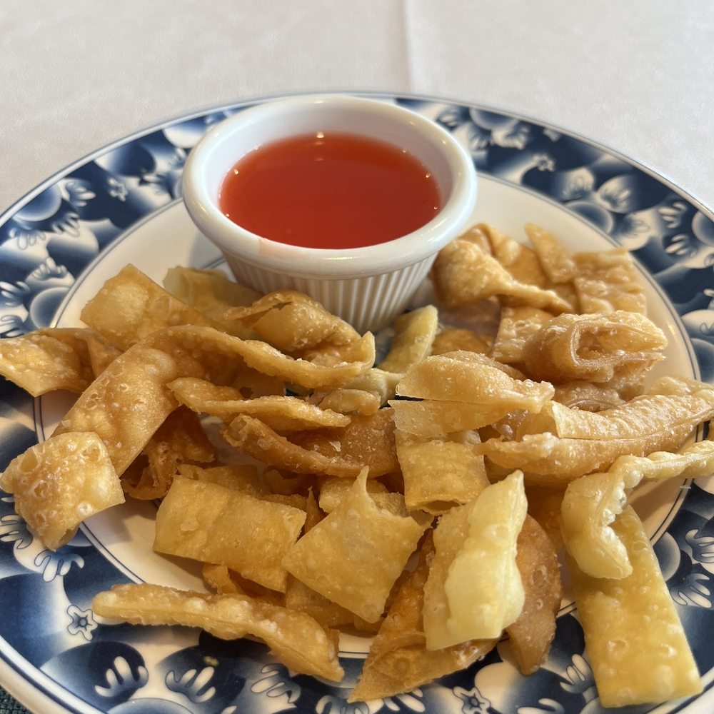 Green Garden - Free wonton fried skin with sweet and sour dip - Chinese Near Me - Houston, Texas
