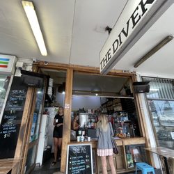 The Diver Cafe - Front of the restaurant