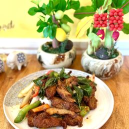 Crispy Chicken Basil