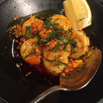 ABC Cocina - Shrimp with chili oil - Latin American Near Me - New York, New York ABC Cocina - Shrimp with chili oil - Latin American Near Me - New York, New York