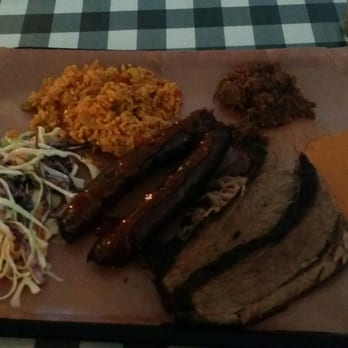 Cookshack BBQ - 2 meats with a sample of beef coleslaw and rice. - Barbeque Near Me - Nisku, Alberta Cookshack BBQ - 2 meats with a sample of beef coleslaw and rice. - Barbeque Near Me - Nisku, Alberta
