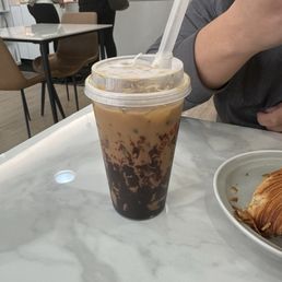 S'mores iced latte S'mores iced latte