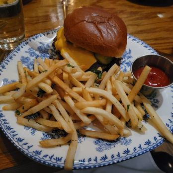 Community Tavern - Double Cheeseburger and fries. Yum - New American Near Me - Chicago, Illinois Community Tavern - Double Cheeseburger and fries. Yum - New American Near Me - Chicago, Illinois