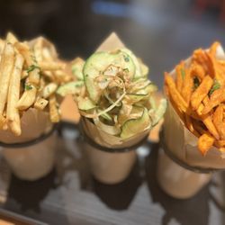 Roam Artisan Burgers - Fry-Fecta ($15)