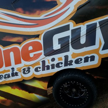 One Guy Steak and Chicken - the side of a food truck - Food Trucks Near Me - Jackson, Mississippi One Guy Steak and Chicken - the side of a food truck - Food Trucks Near Me - Jackson, Mississippi
