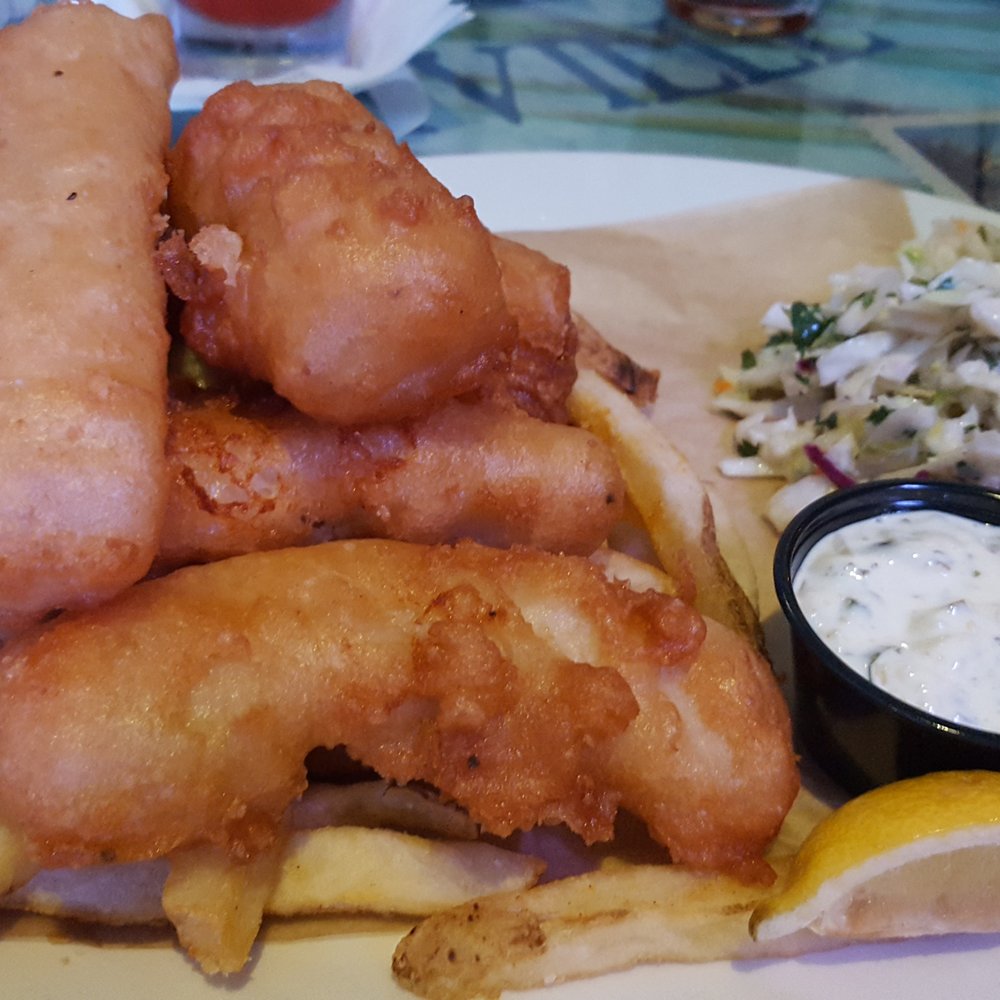Margaritaville Restaurant - Fish and chips - New American Near Me - Biloxi, Mississippi
