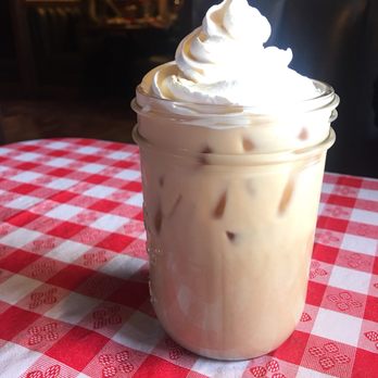 Huckleberry's - Iced vanilla latte - Breakfast & Brunch Near Me - Modesto, California Huckleberry's - Iced vanilla latte - Breakfast & Brunch Near Me - Modesto, California