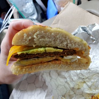 Einstein Bros. Bagels - Chorizo breakfast bagel. Tasty. Very soft bagel. - Breakfast & Brunch Near Me - Franklin, Tennessee