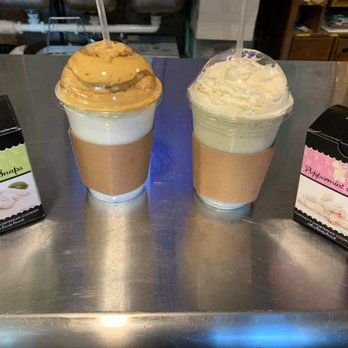 Not Just Chocolate - two cups of coffee and a box of cookies - Coffee & Tea Near Me - Lancaster, Texas