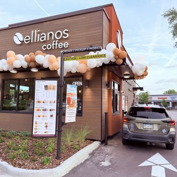 Ellianos Coffee - Drive thru is easy to navigate! - Coffee & Tea Near Me - Jacksonville, Florida Ellianos Coffee - Drive thru is easy to navigate! - Coffee & Tea Near Me - Jacksonville, Florida
