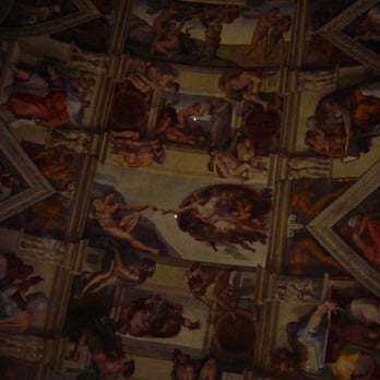 Cappella Sistina - I wasn't supposed to take a pic of this but I did anyway.... - Churches Near Me - Rome, RM