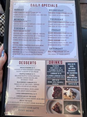 Menu photo 1 Dew Drop Inn Bloomsdale, MO