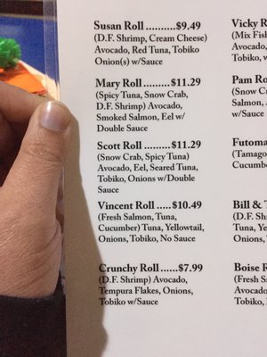 Menu photo 5 Kyoto Japanese Restaurant Boise, ID