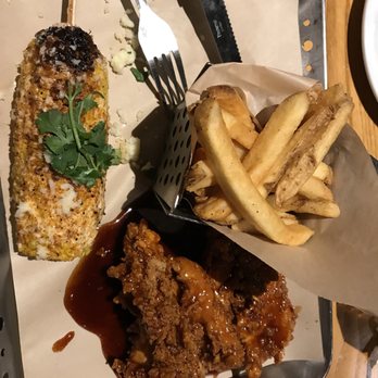 Chili's - The honey chipotle chicken crispers with street corn upgrade - Tex-Mex Near Me - Mililani, Hawaii Chili's - The honey chipotle chicken crispers with street corn upgrade - Tex-Mex Near Me - Mililani, Hawaii