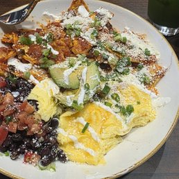 Barbacoa Chilaquiles Breakfast Bowl Barbacoa Chilaquiles Breakfast Bowl