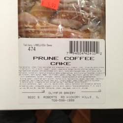 Prune coffee cake