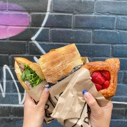 Sandwiches and Danish
