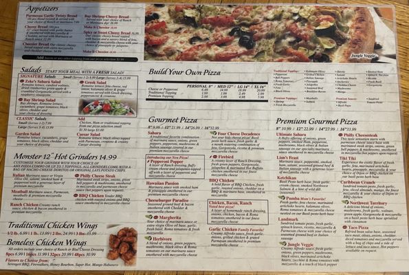 Menu photo 2 Sahara Pizza Astoria, OR Menu photo 2 Sahara Pizza Astoria, OR