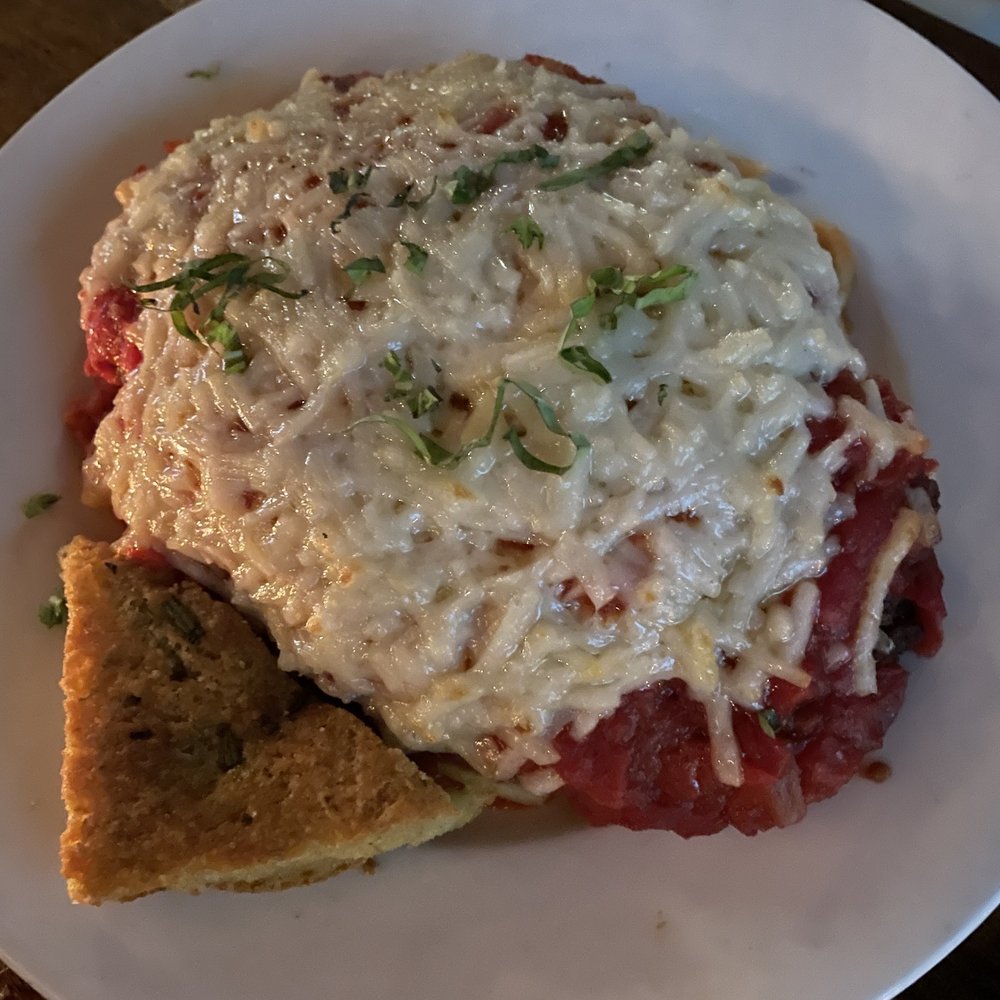 WILD - Chicken parm with vegan cheese - New American Near Me - New York, New York WILD - Chicken parm with vegan cheese - New American Near Me - New York, New York