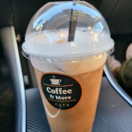 Iced caramel macchiato Iced caramel macchiato