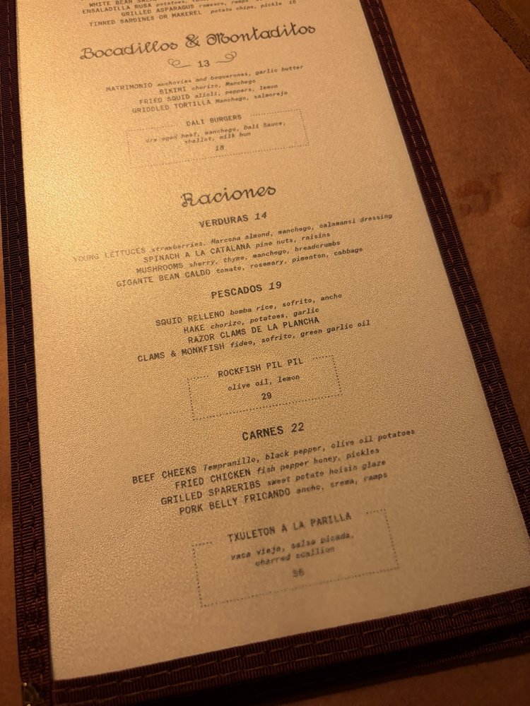 Bar Dalí - menu - Bars Near Me - Baltimore, Maryland Bar Dalí - menu - Bars Near Me - Baltimore, Maryland