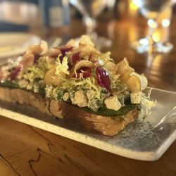 Artichoke Toast