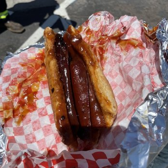 Q & R BBQ - Should be a Hot Link Sandwich - Barbeque Near Me - Sacramento, California Q & R BBQ - Should be a Hot Link Sandwich - Barbeque Near Me - Sacramento, California