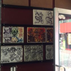 Marco Tattoos - New flash wall