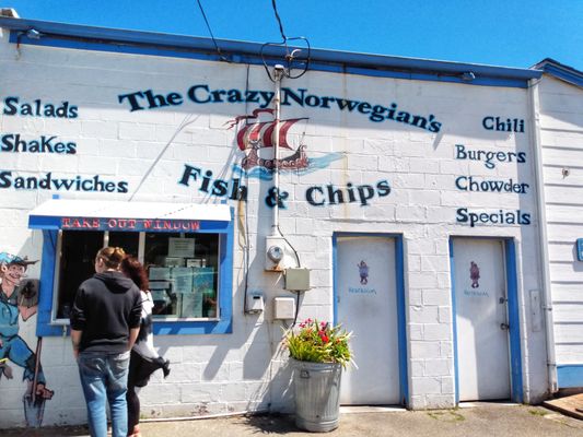 The Crazy Norwegian's Fish & Chips by null