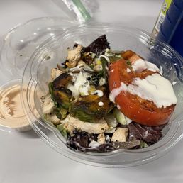 Grilled Avocado Salad