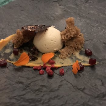 Miku - Dessert green tea panna cotta - Japanese Near Me - Vancouver, British Columbia
