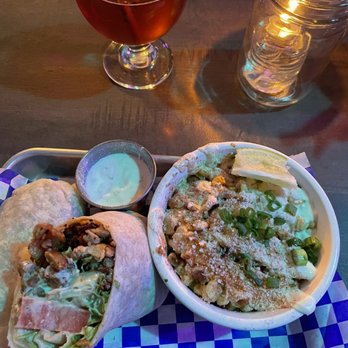 Cycle Dogs - Street Corn and Chickn Caesar Wrap - Hot Dogs Near Me - Seattle, Washington
