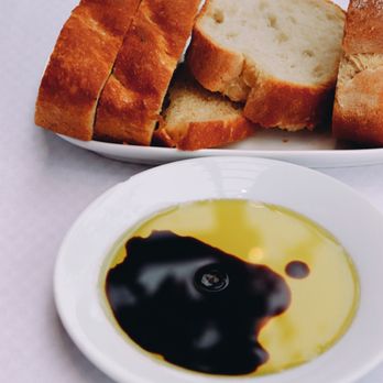 Pasta Moon - bread and olive oil - amazing pattern - Italian Near Me - Half Moon Bay, California Pasta Moon - bread and olive oil - amazing pattern - Italian Near Me - Half Moon Bay, California