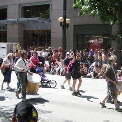Northshore United Church of Christ - NUCC Marching in the Seattle Pride Parade 2009