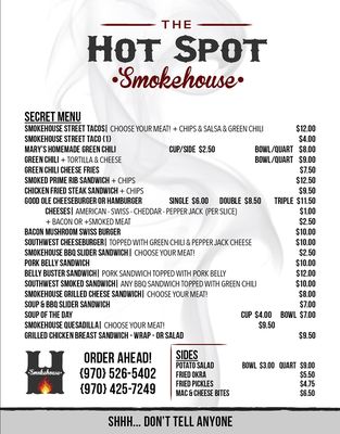 Menu photo 4 The Hot Spot Smokehouse Sterling, CO