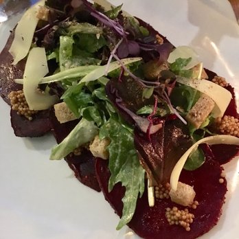 Graze - Smoked Beets were pretty good!!! I enjoyed this dish!! - New American Near Me - Madison, Wisconsin Graze - Smoked Beets were pretty good!!! I enjoyed this dish!! - New American Near Me - Madison, Wisconsin