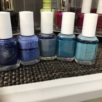 H&T Nails - Rainbow of blues for my toes - Nail Salons Near Me - Gaithersburg, Maryland H&T Nails - Rainbow of blues for my toes - Nail Salons Near Me - Gaithersburg, Maryland