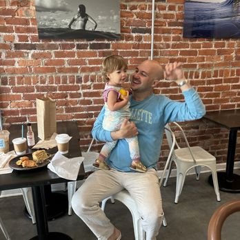 Hayday Coffee - Chilling baby and hubby enjoying coffee and delicious croissants - Coffee & Tea Near Me - Atlantic City, New Jersey Hayday Coffee - Chilling baby and hubby enjoying coffee and delicious croissants - Coffee & Tea Near Me - Atlantic City, New Jersey