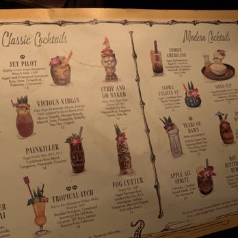 Three Dots and A Dash - Cocktail menu - Asian Fusion Near Me - Chicago, Illinois