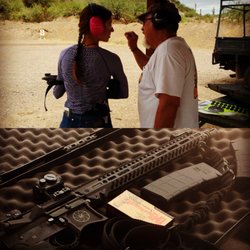 Mental Marksmanship - Jack and Lena doing some AR work.