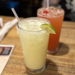Mainely Brews Restaurant & Brewhouse - Coconut Margarita & Sunny Sparkler (back) yum!