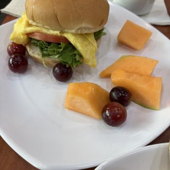 Dewar's Clubhouse - BLT sandwich with fruit - American Near Me - Fort Myers, Florida Dewar's Clubhouse - BLT sandwich with fruit - American Near Me - Fort Myers, Florida