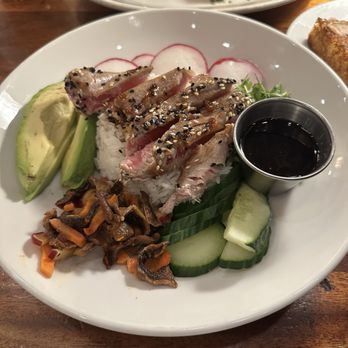Ted's Bulletin Gaithersburg - Mustard Sesame Crusted Tuna Bowl - New American Near Me - Gaithersburg, Maryland Ted's Bulletin Gaithersburg - Mustard Sesame Crusted Tuna Bowl - New American Near Me - Gaithersburg, Maryland