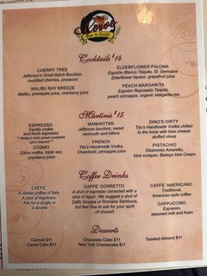 Corvo Bar and Grill by null