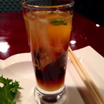 Ozu852 - Oyster shooter with sake, quail egg and Kumamoto oysters from japan. Very tasty - Sushi Bars Near Me - Englewood, Ohio